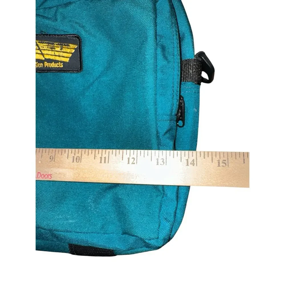 Vintage Cencal Aviation Products Teal USA Flight Bag Pilot Gear Carry Case‎ READ
